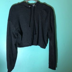 Crop top sweatshirt